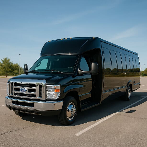 Las Vegas Coach Bus Service 18 Passenger Minibus