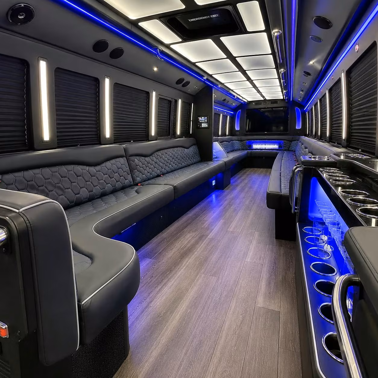 party bus and minibus rentals to t mobile arena for golden knights and ufc events