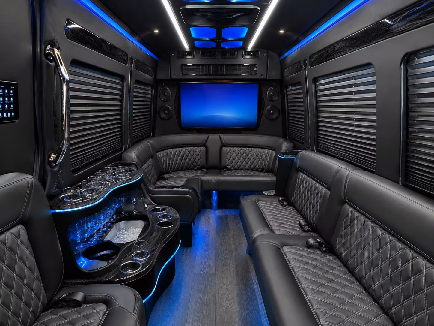 sprinter vans for executive prom arrivals in las vegas